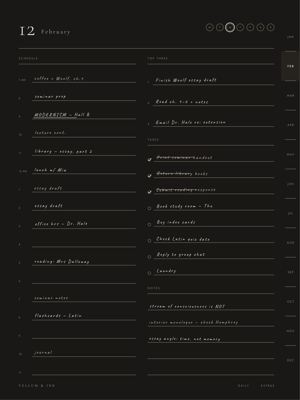 Vellum & Ink Planner V1