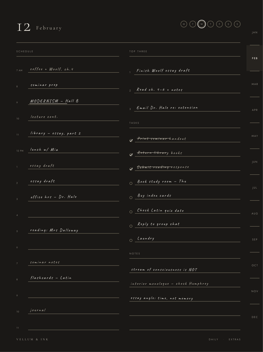 Vellum & Ink Planner V1