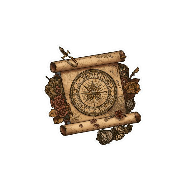Astronomia — Dark Academia Kiss-Cut Sticker
